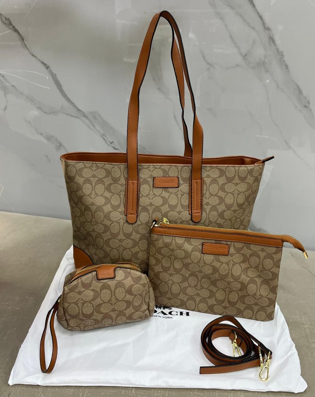 Bolso Combo X3 Coach 1:1