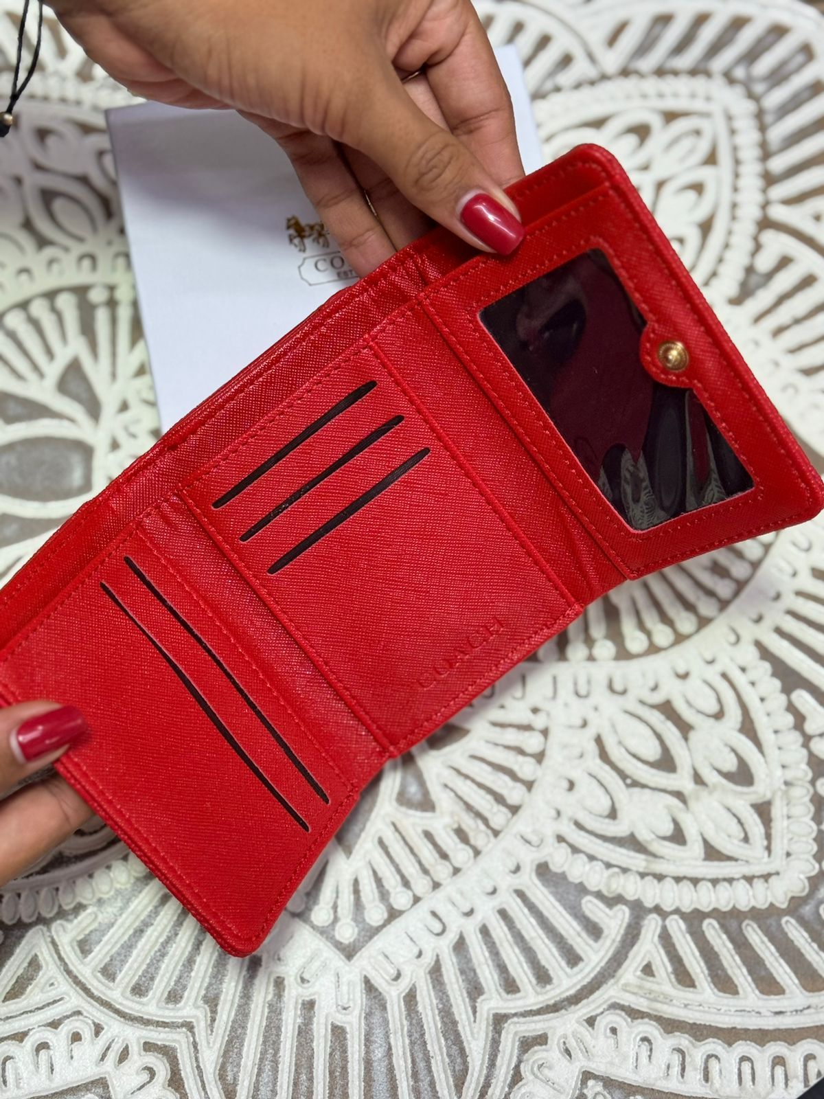 Billetera Coach 1:1