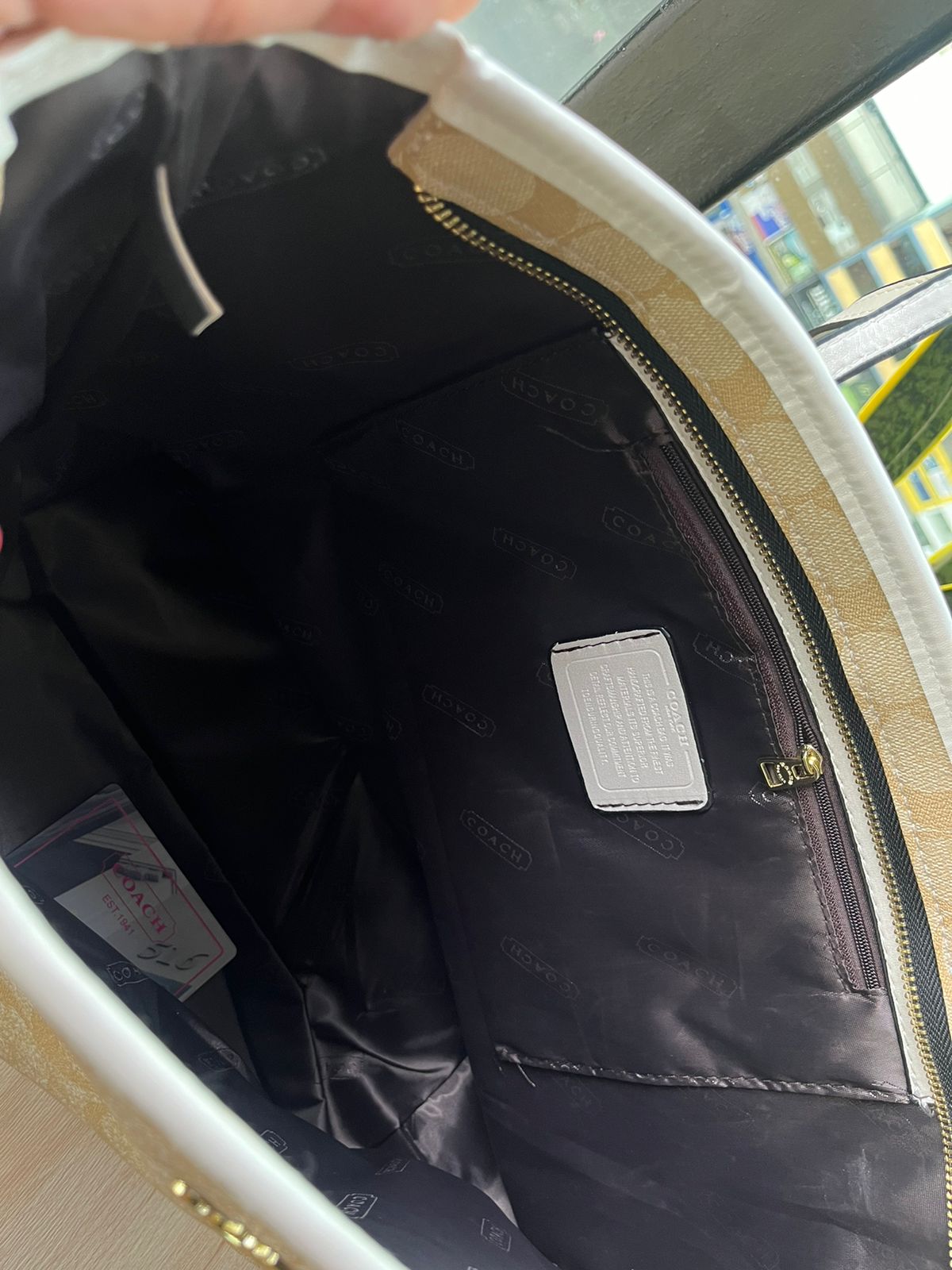 Bolso Neverfull Coach 1:1
