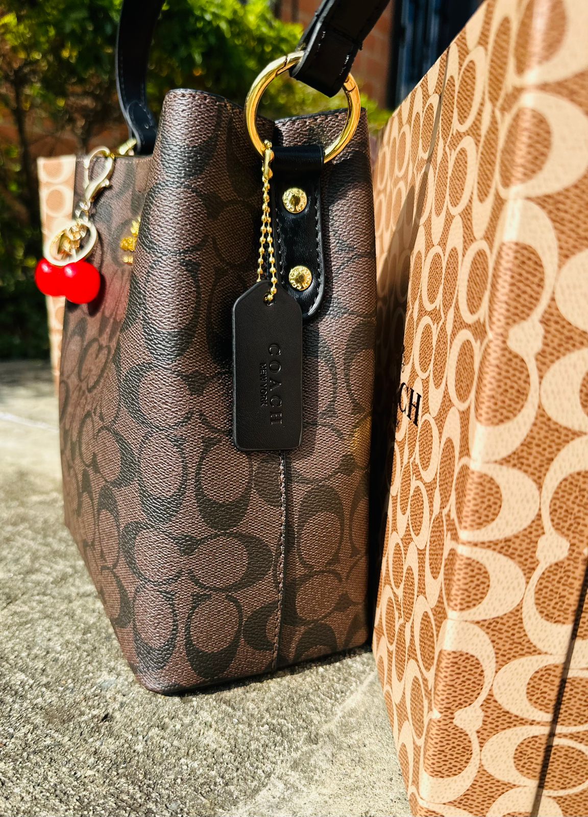 Tula Coach En caja y funda