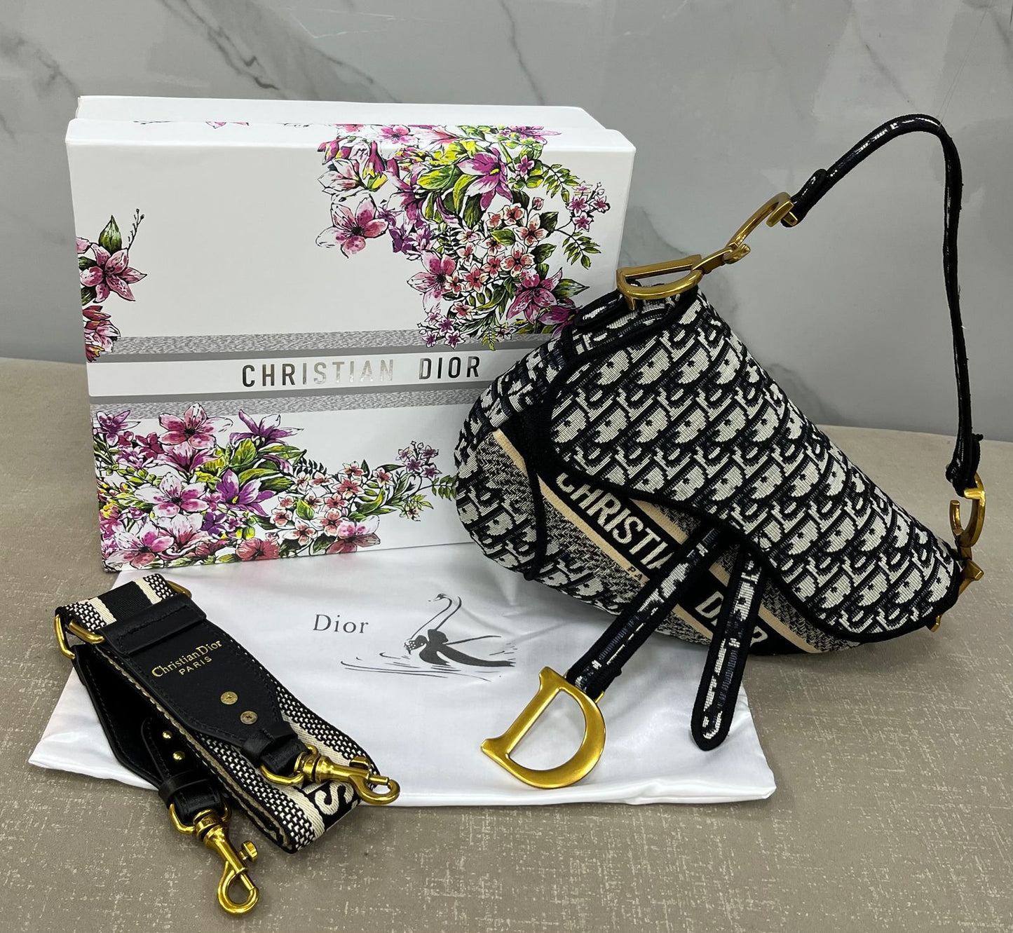 Bolso Manos Libres Galápago Dior