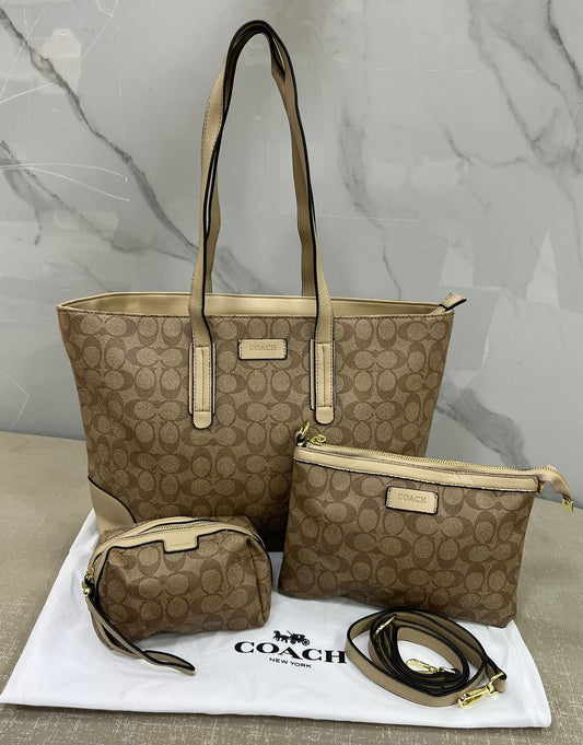 Bolso Combo X3 Coach 1:1
