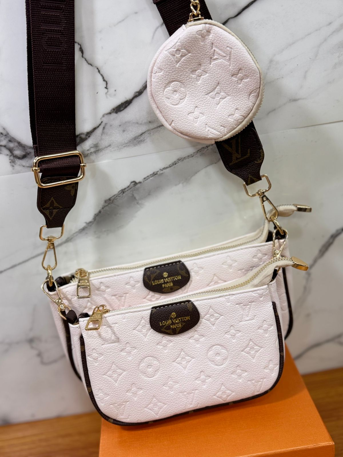 Bolso Multi Pochette Louis Vuitton 1:1 (incluye monedero)