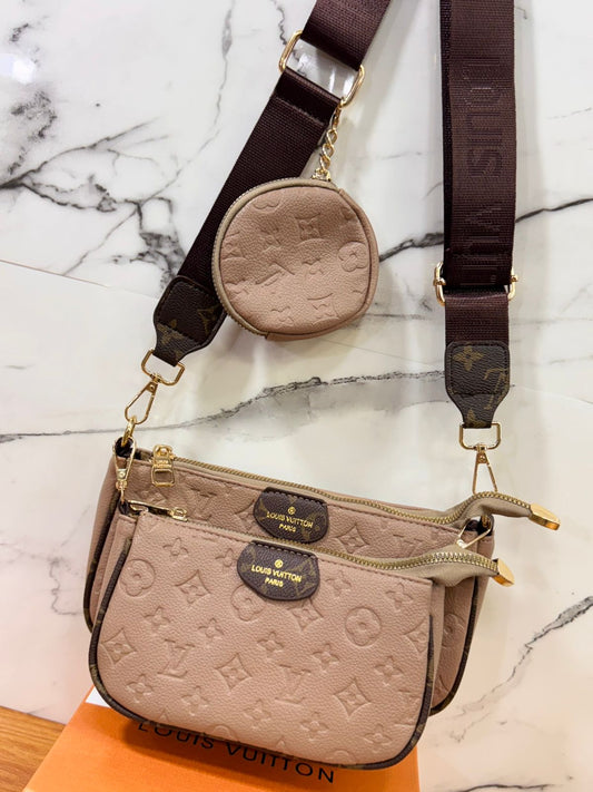 Bolso Multi Pochette Louis Vuitton 1:1 (incluye monedero)