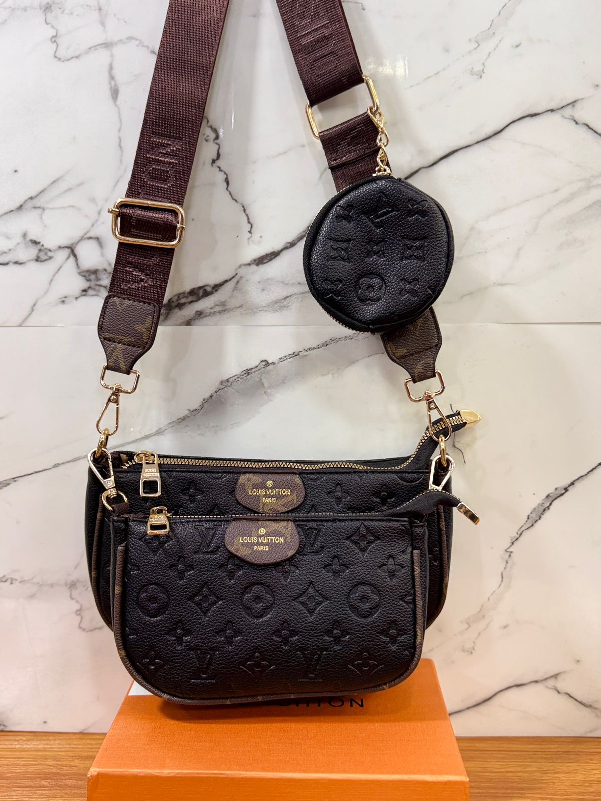Bolso Multi Pochette Louis Vuitton 1:1 (incluye monedero)
