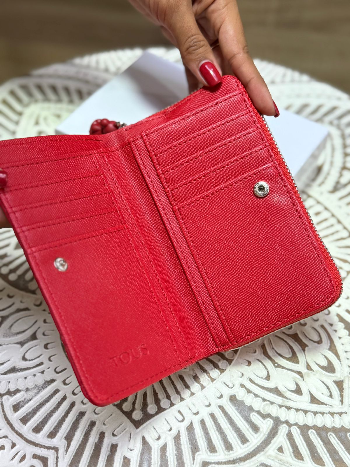 Billetera Tous Relieve Grande 1:1