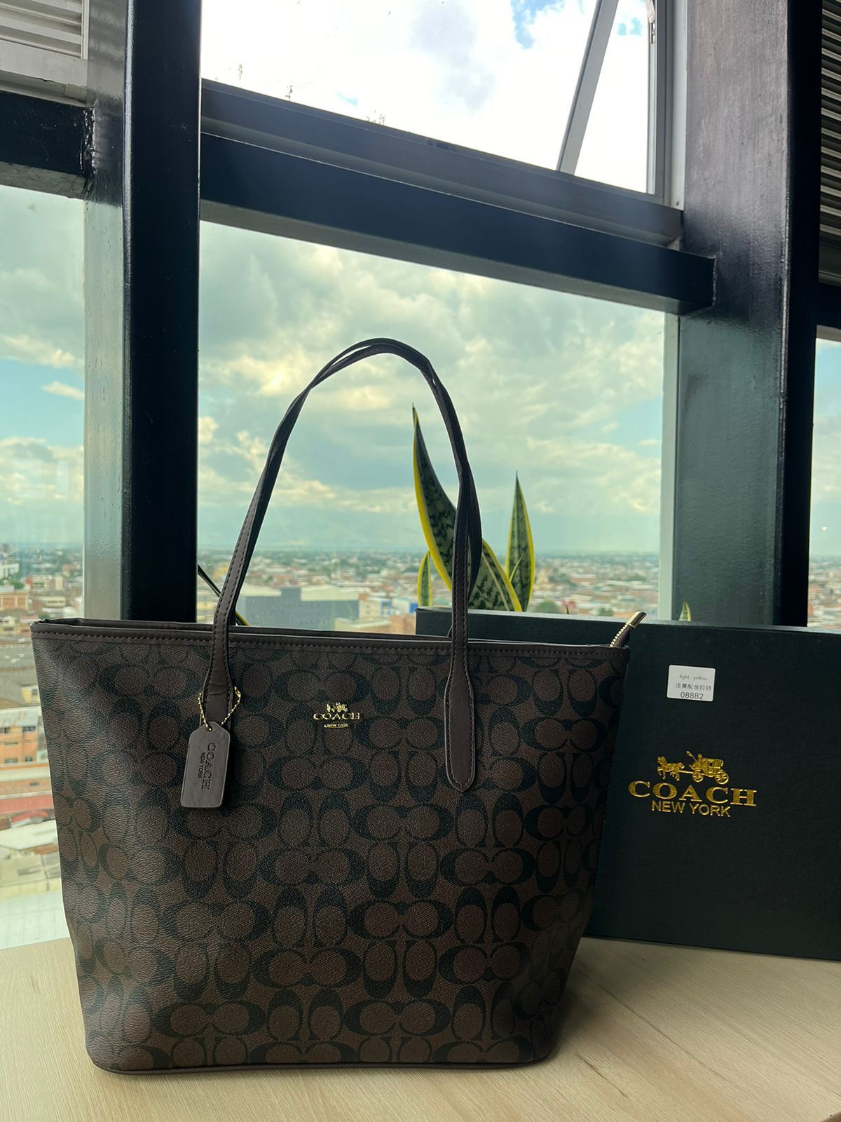 Bolso Neverfull Coach 1:1