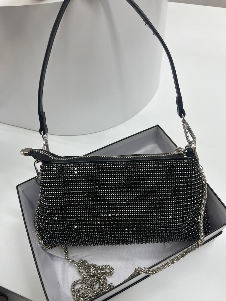 Cartera Minicube Rhinestone